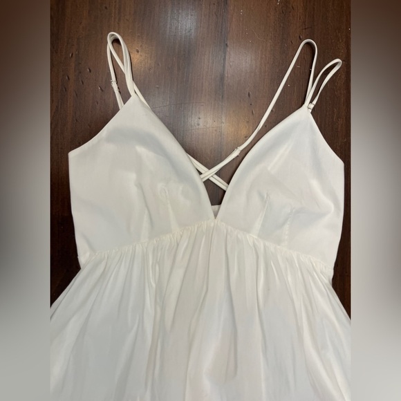 Cinq A Sept Mini Effie Dress Size 4 White Bubble Sundress Bridal Summer Chic NWT - Picture 8 of 16